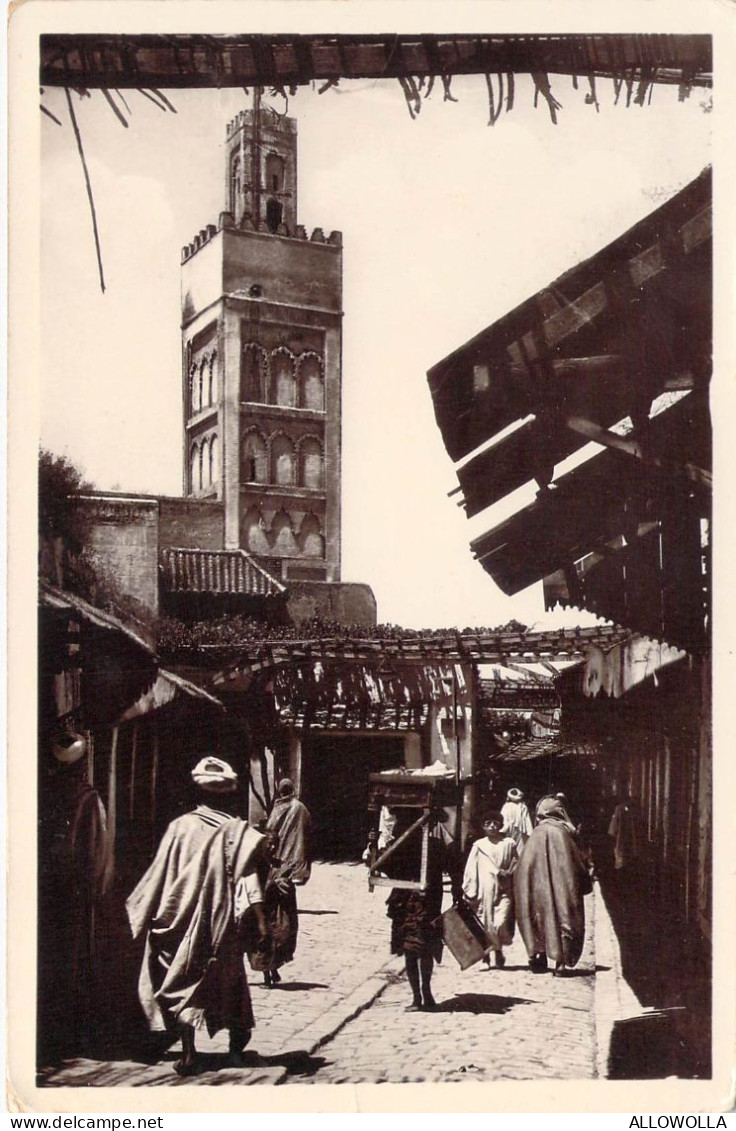 27030 " MEKNES-MOSQUÉE NEDJARINE " ANIMÉ-VERA FOTO-CART. POST. NON SPED. - Meknes