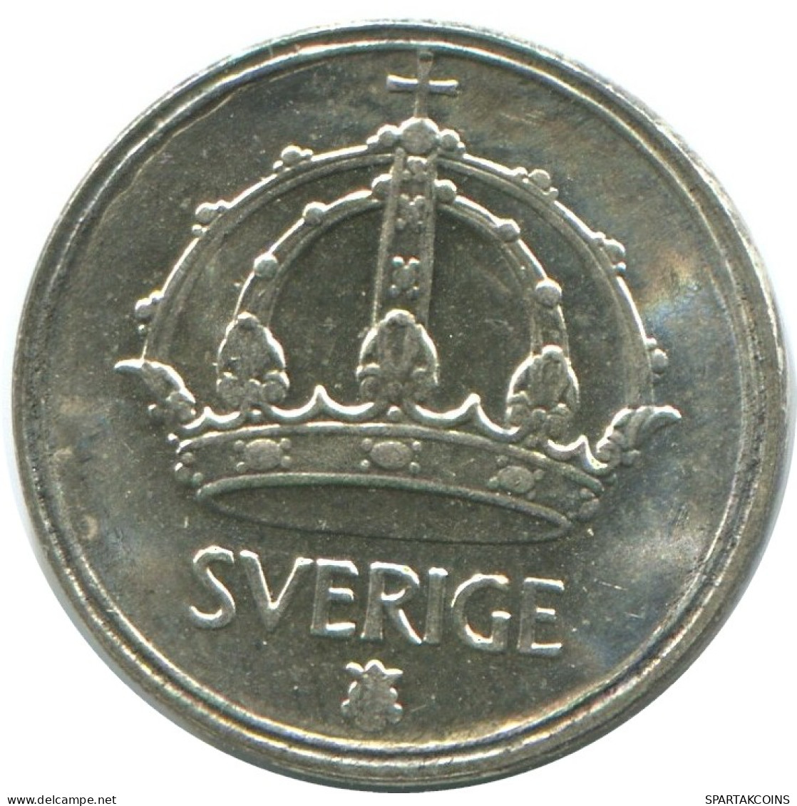 10 ORE 1947 SUECIA SWEDEN PLATA Moneda #AD046.2.E.A - Suède