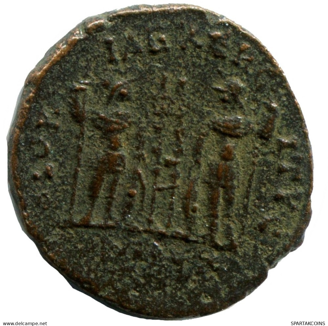 CONSTANS MINTED IN ALEKSANDRIA FOUND IN IHNASYAH HOARD EGYPT #ANC11464.14.F.A - L'Empire Chrétien (307 à 363)