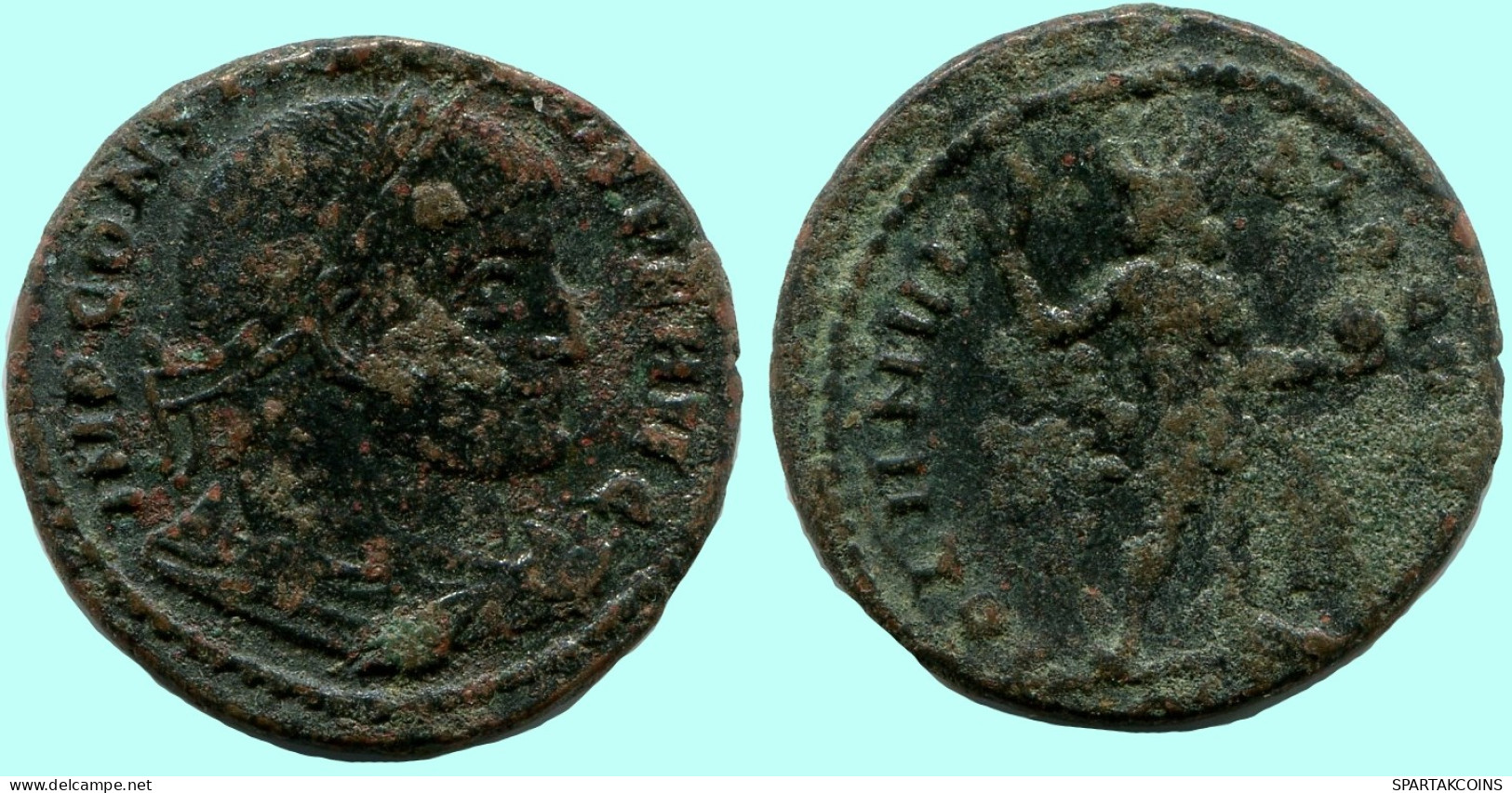 CONSTANTINE I Authentische Antike RÖMISCHEN KAISERZEIT Münze #ANC12269.12.D.A - Der Christlischen Kaiser (307 / 363)