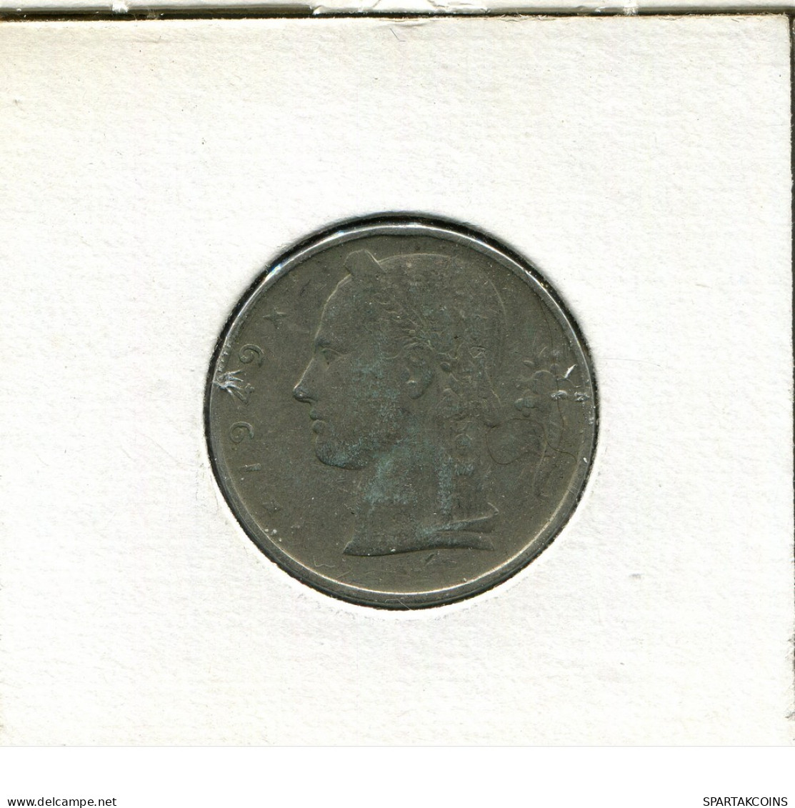 5 FRANCS 1949 FRENCH Text BELGIUM Coin #AU042.U.A - 5 Franc