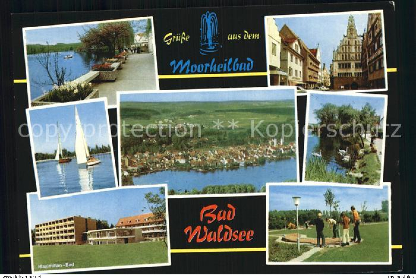 72507481 Bad Waldsee Fliegeraufnahme Maximilian Bad Minigolf Bad Waldsee - Bad Waldsee