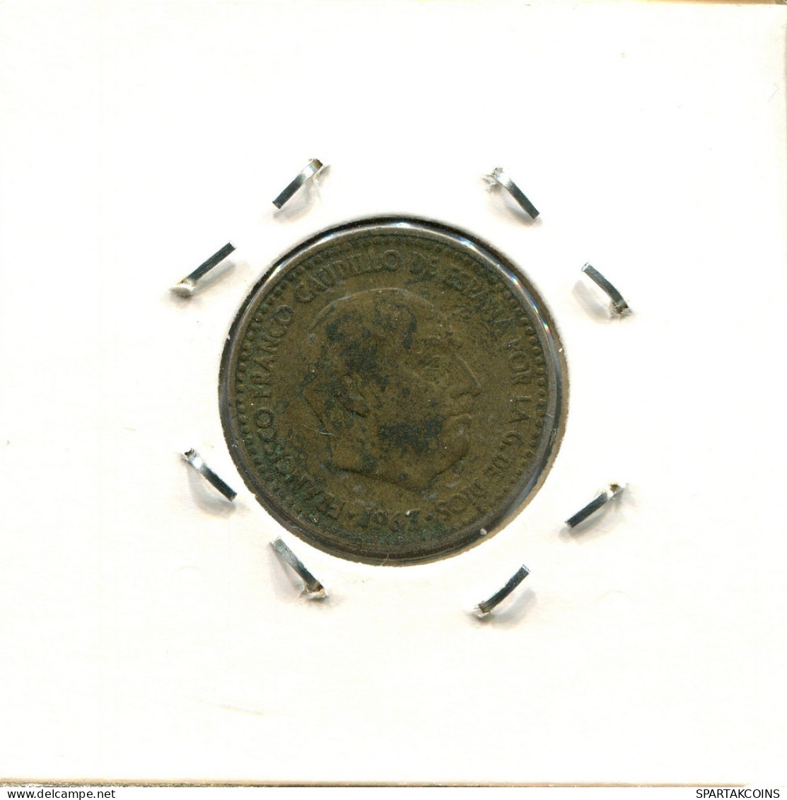 1 PESETA 1963 SPAIN Coin #AZ974.U.A - 1 Peseta