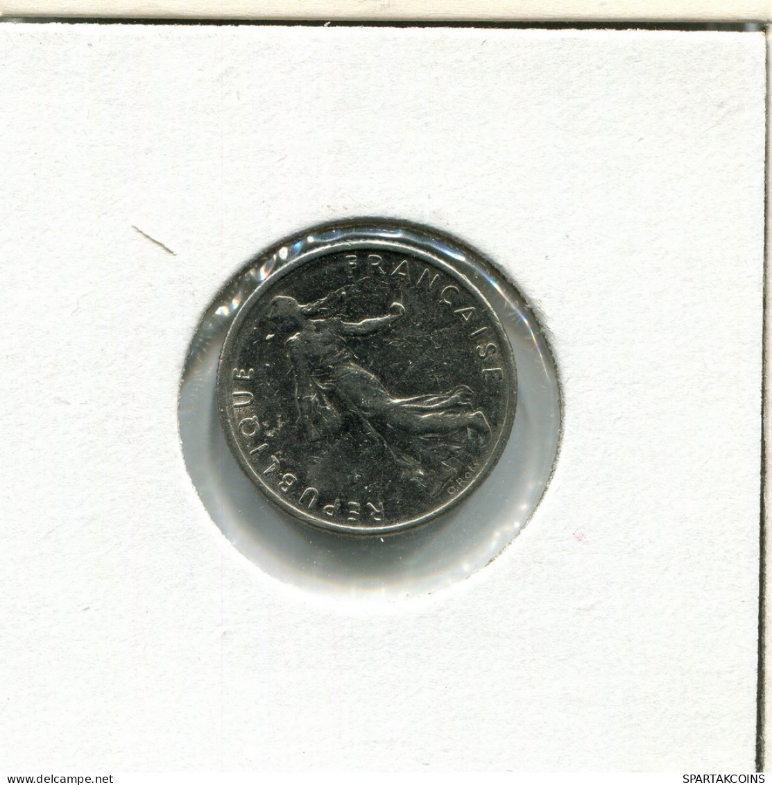 1/2 FRANC 1965 FRANKREICH FRANCE Französisch Münze #AU881.D.A - 1/2 Franc