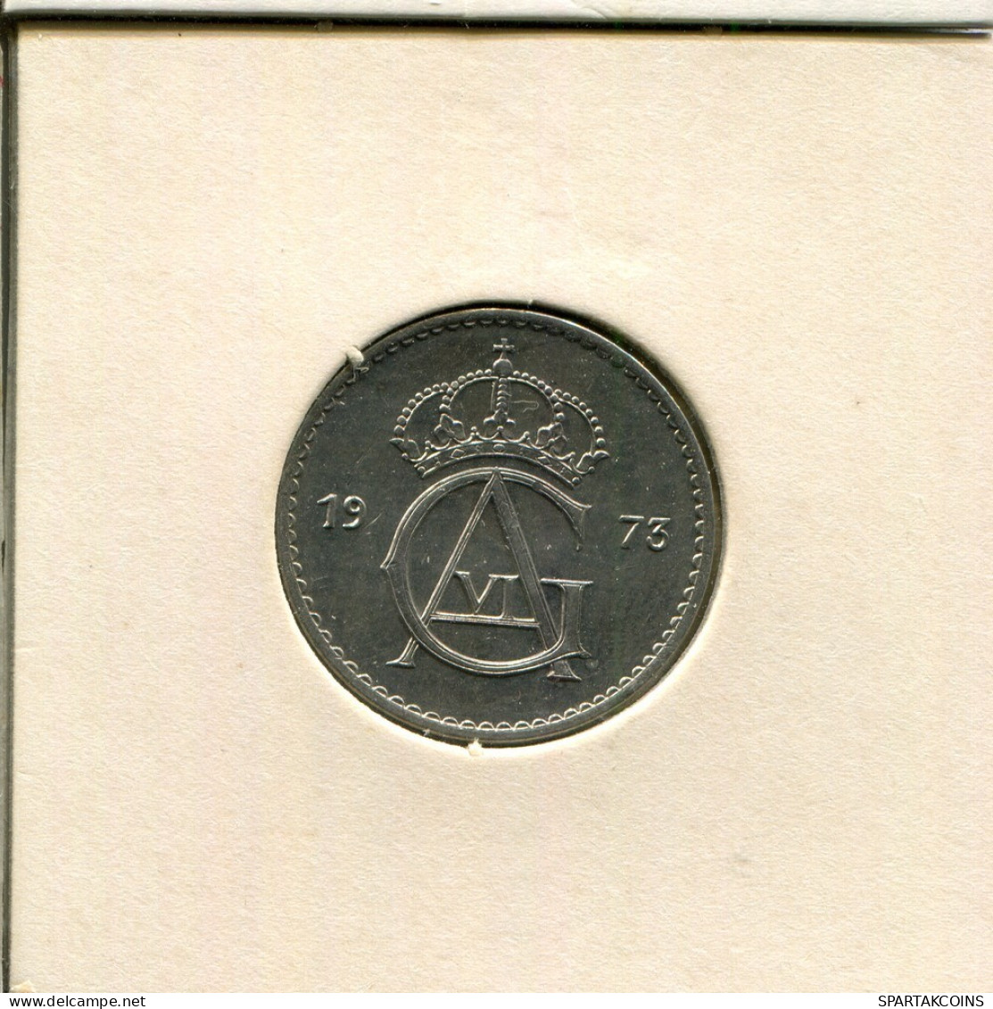 50 ORE 1973 SUÈDE SWEDEN Pièce #AR513.F.A - Schweden