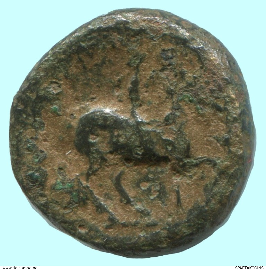HORSEMAN Authentique ORIGINAL GREC ANCIEN Pièce 5.5g/17mm #AF932.12.F.A - Grecques