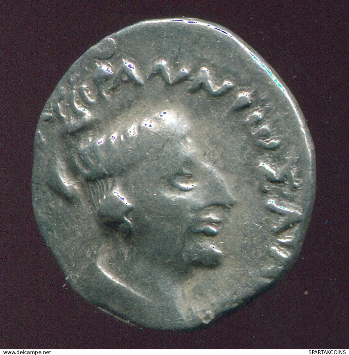 INDO-SKYTHIANS KSHATRAPAS King NAHAPANA AR Drachm 2.4g/15.9mm #GRK1560.33.F.A - Griechische Münzen