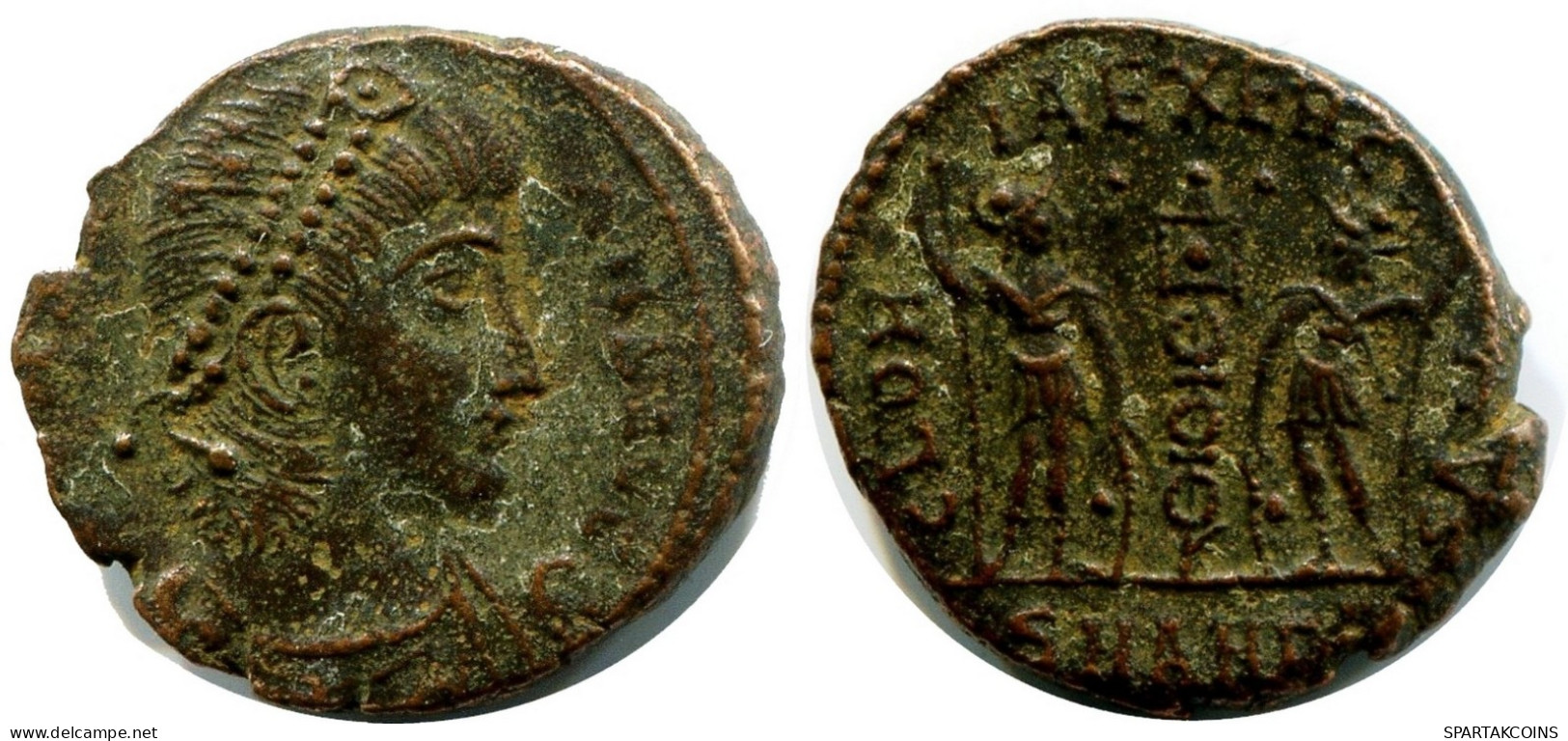 CONSTANS MINTED IN ANTIOCH FROM THE ROYAL ONTARIO MUSEUM #ANC11847.14.D.A - L'Empire Chrétien (307 à 363)