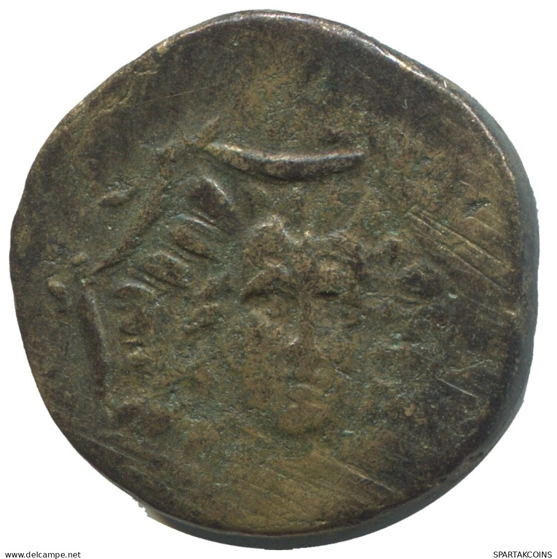 AMISOS PONTOS AEGIS WITH FACING GORGON Ancient GREEK Coin 7.3g/22mm #AF727.25.U.A - Grecques