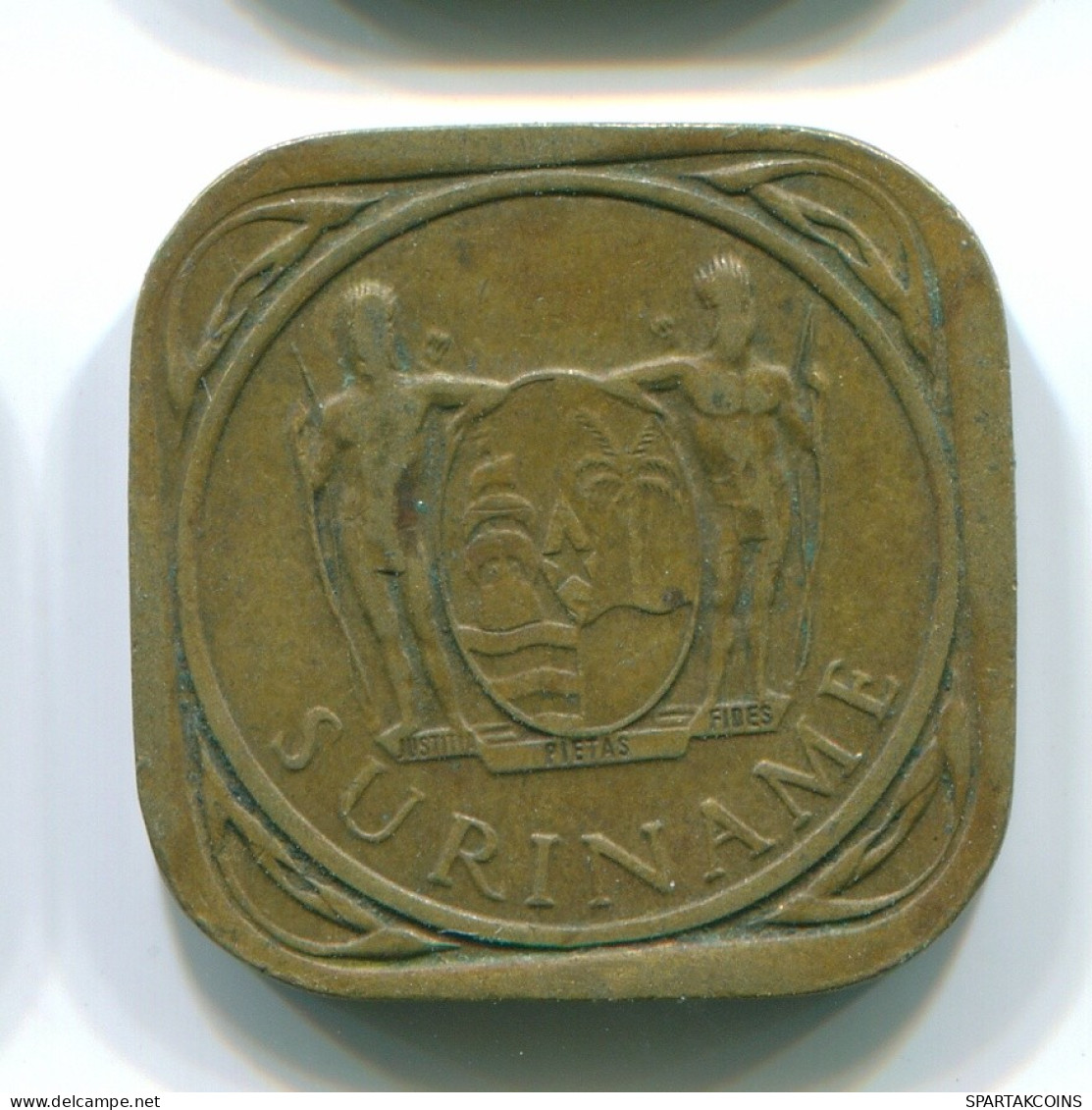 5 CENTS 1966 SURINAM NIEDERLANDE Nickel-Brass Koloniale Münze #S12783.D.A - Surinam 1975 - ...
