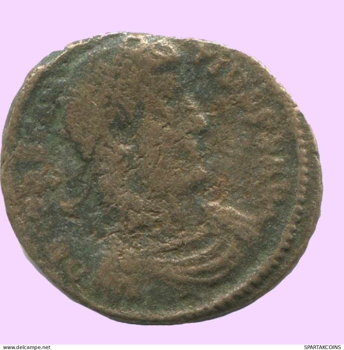 LATE ROMAN IMPERIO Follis Antiguo Auténtico Roman Moneda 2.2g/19mm #ANT1969.7.E.A - The End Of Empire (363 AD To 476 AD)