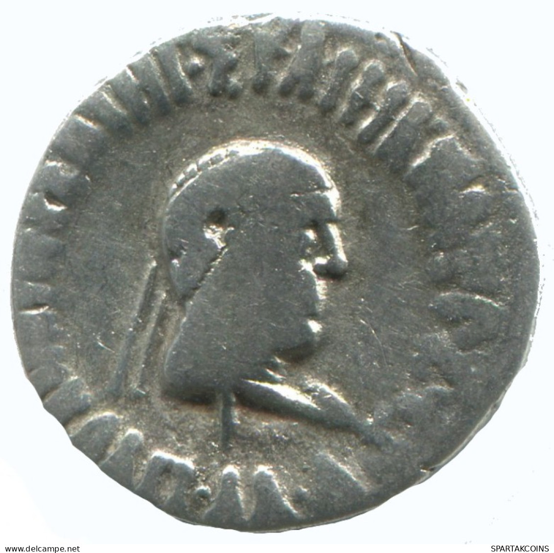 BAKTRIA APOLLODOTOS II SOTER PHILOPATOR MEGAS AR DRACHM 2.2g/18mm #AA371.40.F.A - Griechische Münzen