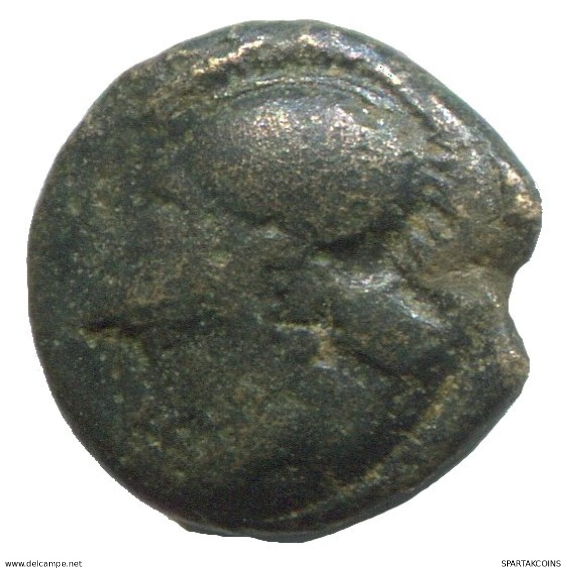 WREATH Authentic Original Ancient GREEK Coin 1.4g/11mm #NNN1325.9.U.A - Griechische Münzen