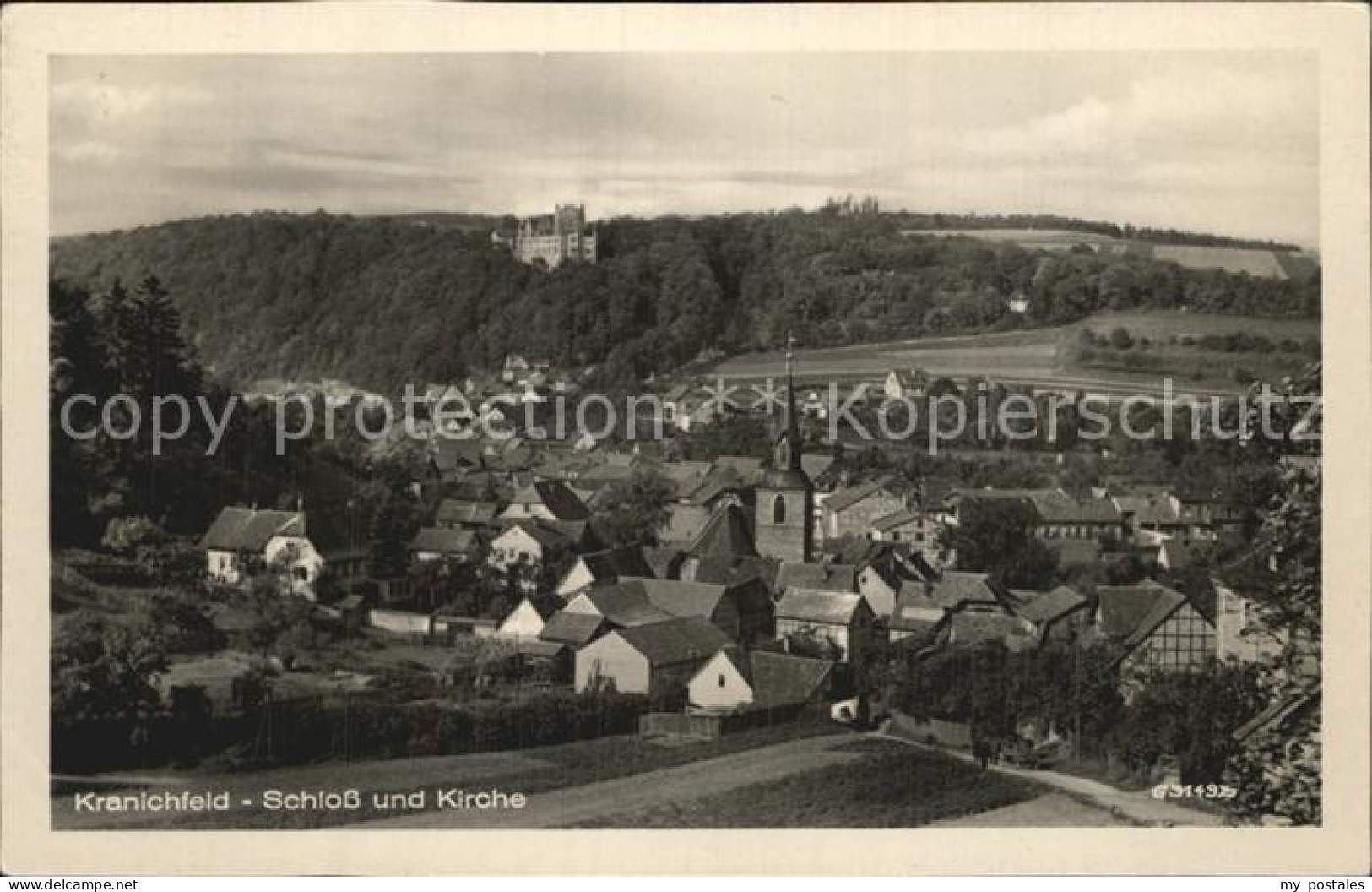 72507278 Kranichfeld Schloss Und Kirche Kranichfeld - Kranichfeld