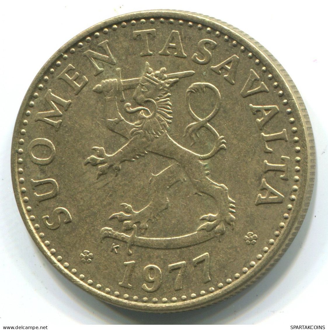 50 PENNIA 1977 FINLAND Coin #WW1108.U.A - Finlande