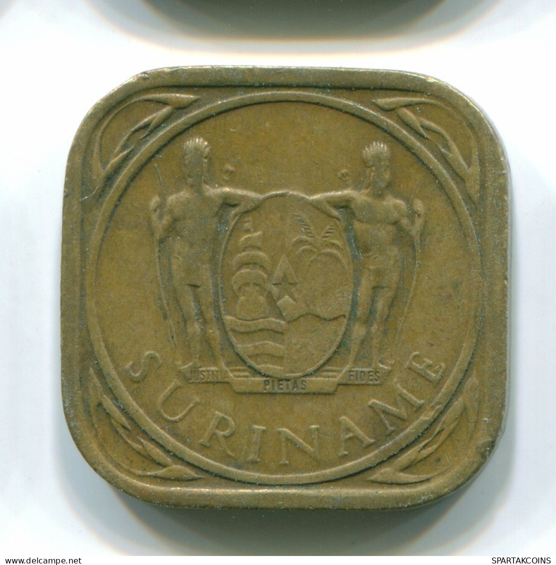 5 CENTS 1966 SURINAM NIEDERLANDE Nickel-Brass Koloniale Münze #S12764.D.A - Surinam 1975 - ...