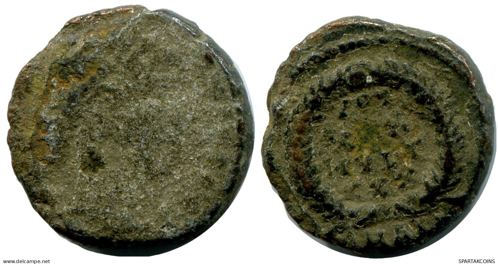 ROMAN Moneda MINTED IN ALEKSANDRIA FROM THE ROYAL ONTARIO MUSEUM #ANC10149.14.E.A - El Impero Christiano (307 / 363)
