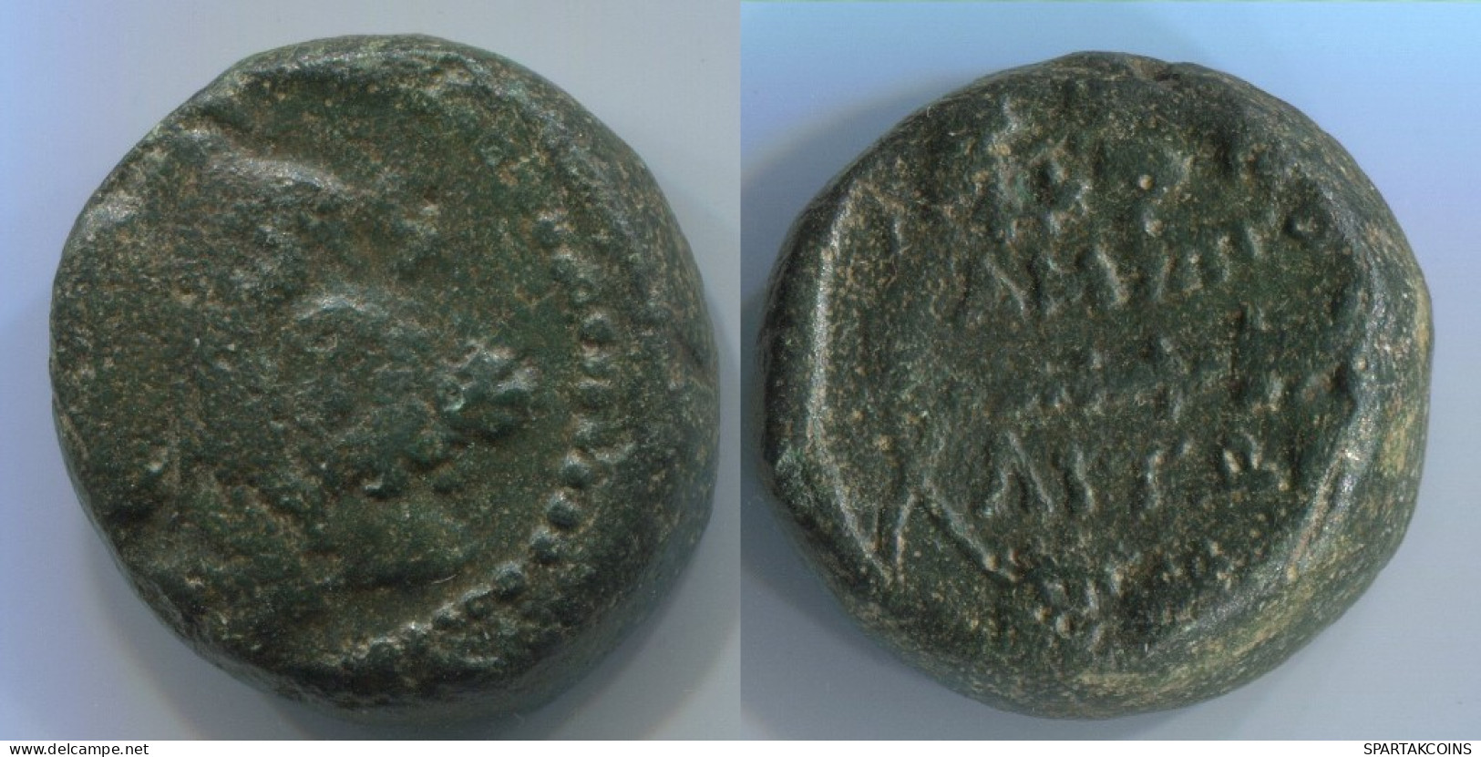SHEET Antike Authentische Original GRIECHISCHE Münze 11.7g/18mm #ANT1421.32.D.A - Grecques