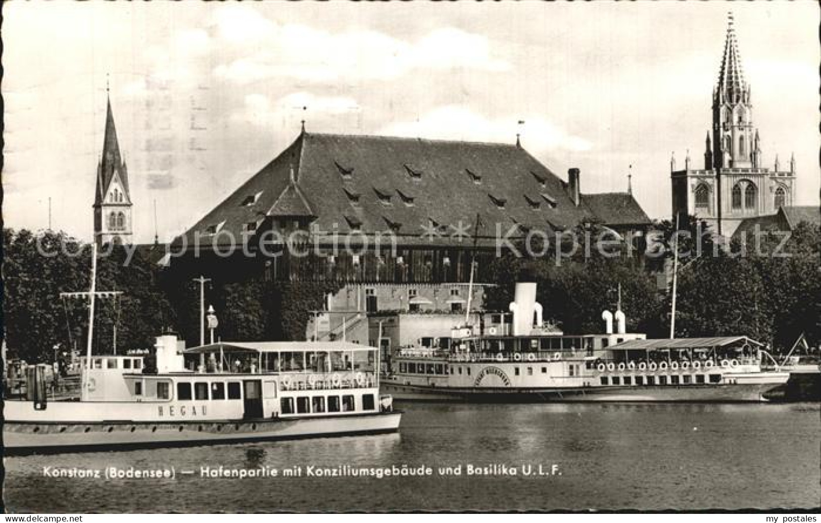 72507264 Konstanz Bodensee Hafenpartie Mit Konziliumsgebaeude Und Basilika Konst - Konstanz