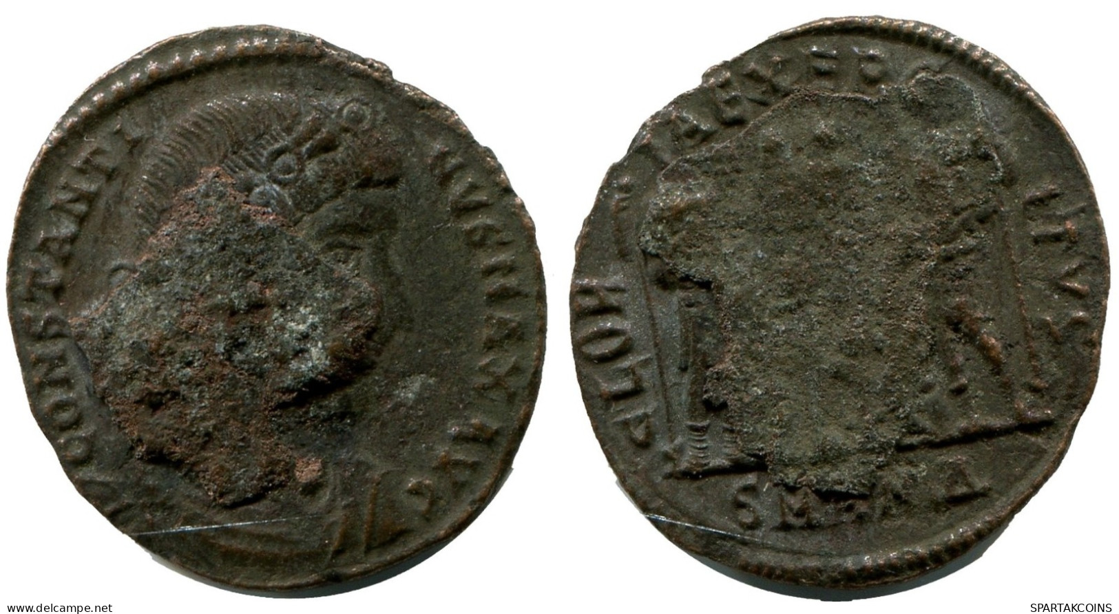 CONSTANTINE I MINTED IN ANTIOCH FROM THE ROYAL ONTARIO MUSEUM #ANC10572.14.U.A - L'Empire Chrétien (307 à 363)