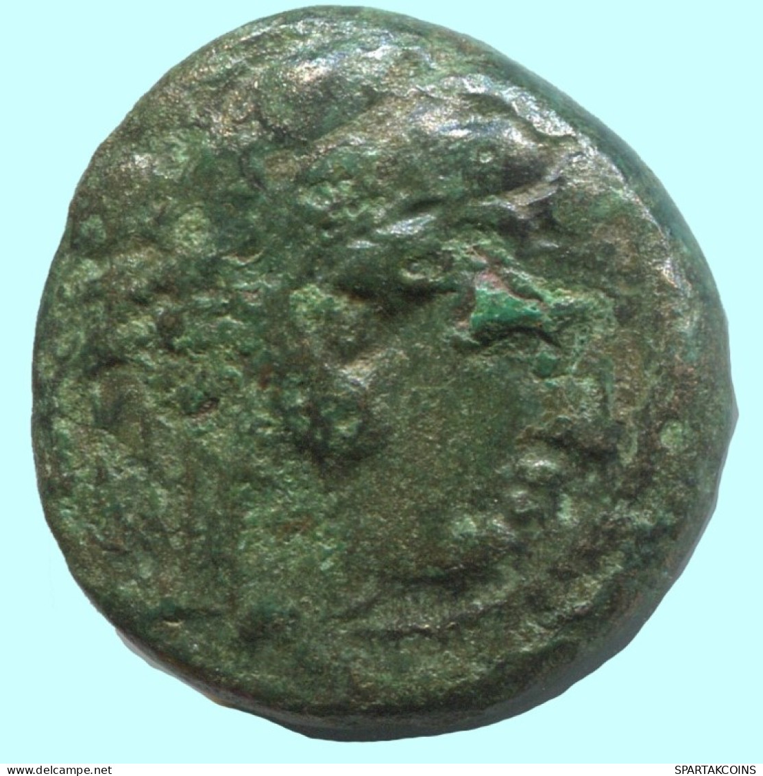 GENUINE ANTIKE GRIECHISCHE Münze 5.6g/19mm #AF924.12.D.A - Greek