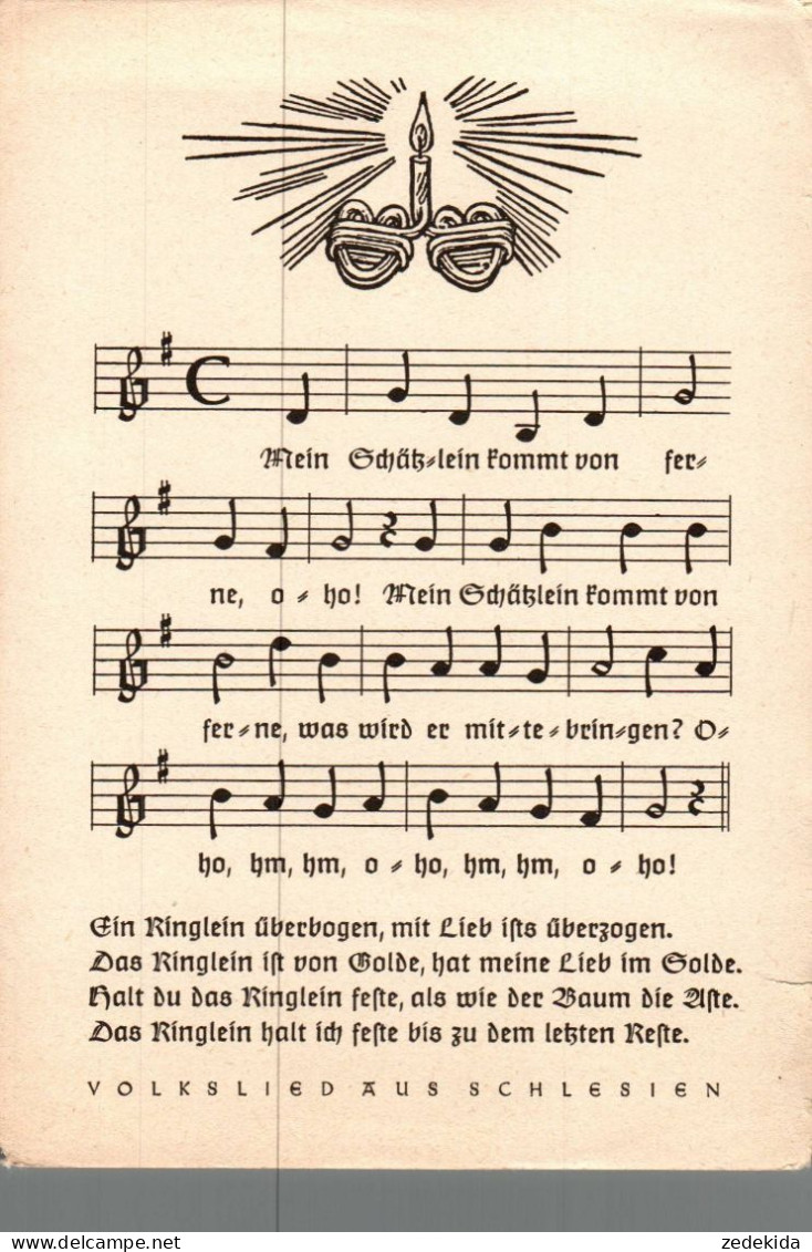 H2539 - Volkslied Aus Schlesien - Blatt Papier - Musique
