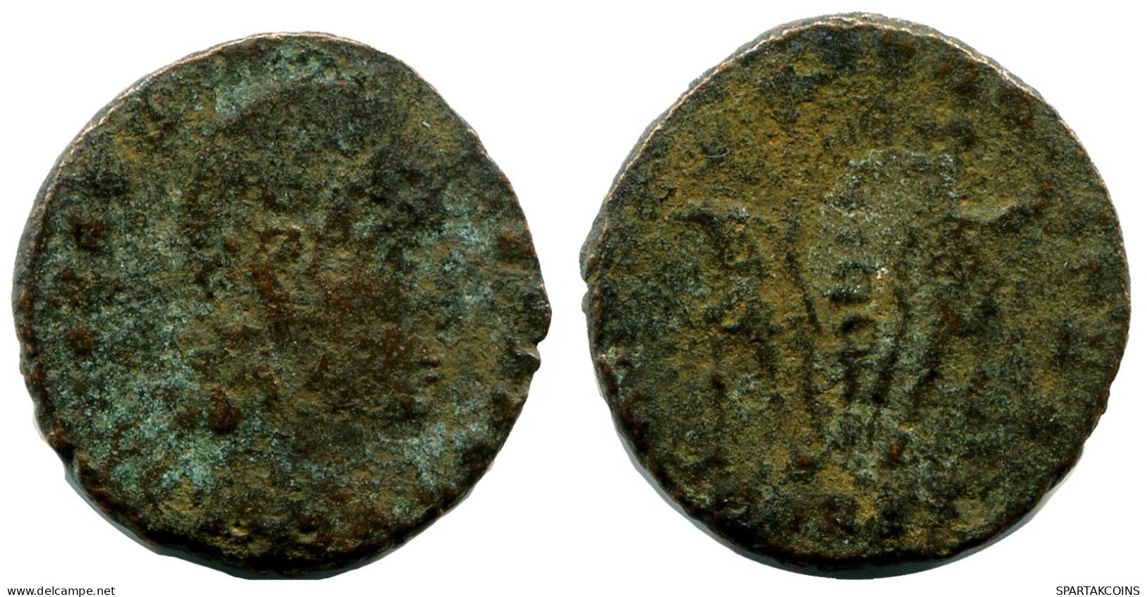 ROMAN Moneda CONSTANTINOPLE FROM THE ROYAL ONTARIO MUSEUM #ANC11061.14.E.A - Der Christlischen Kaiser (307 / 363)
