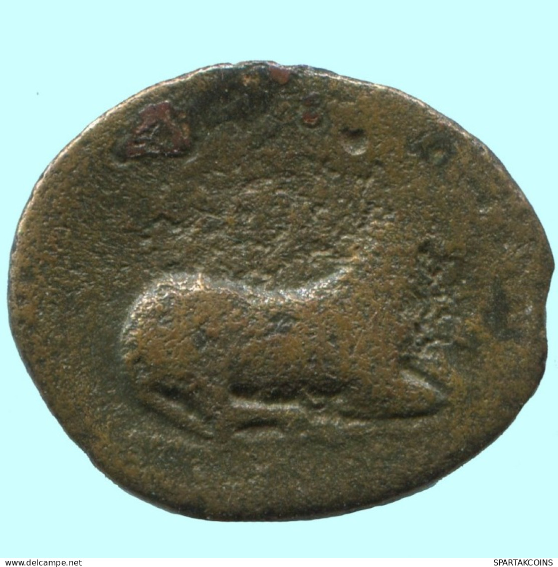 DEER AUTHENTIC ORIGINAL ANCIENT GREEK Coin 6.5g/20mm #AF907.12.U.A - Greek