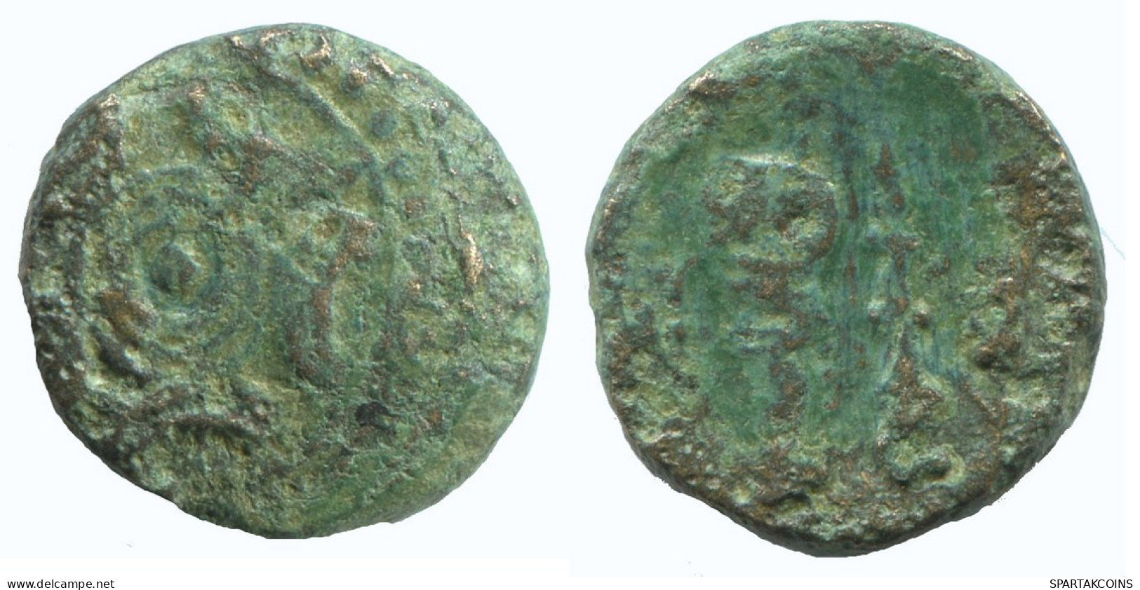 Authentique Original GREC ANCIEN Pièce 3g/14mm #NNN1447.9.F.A - Griechische Münzen
