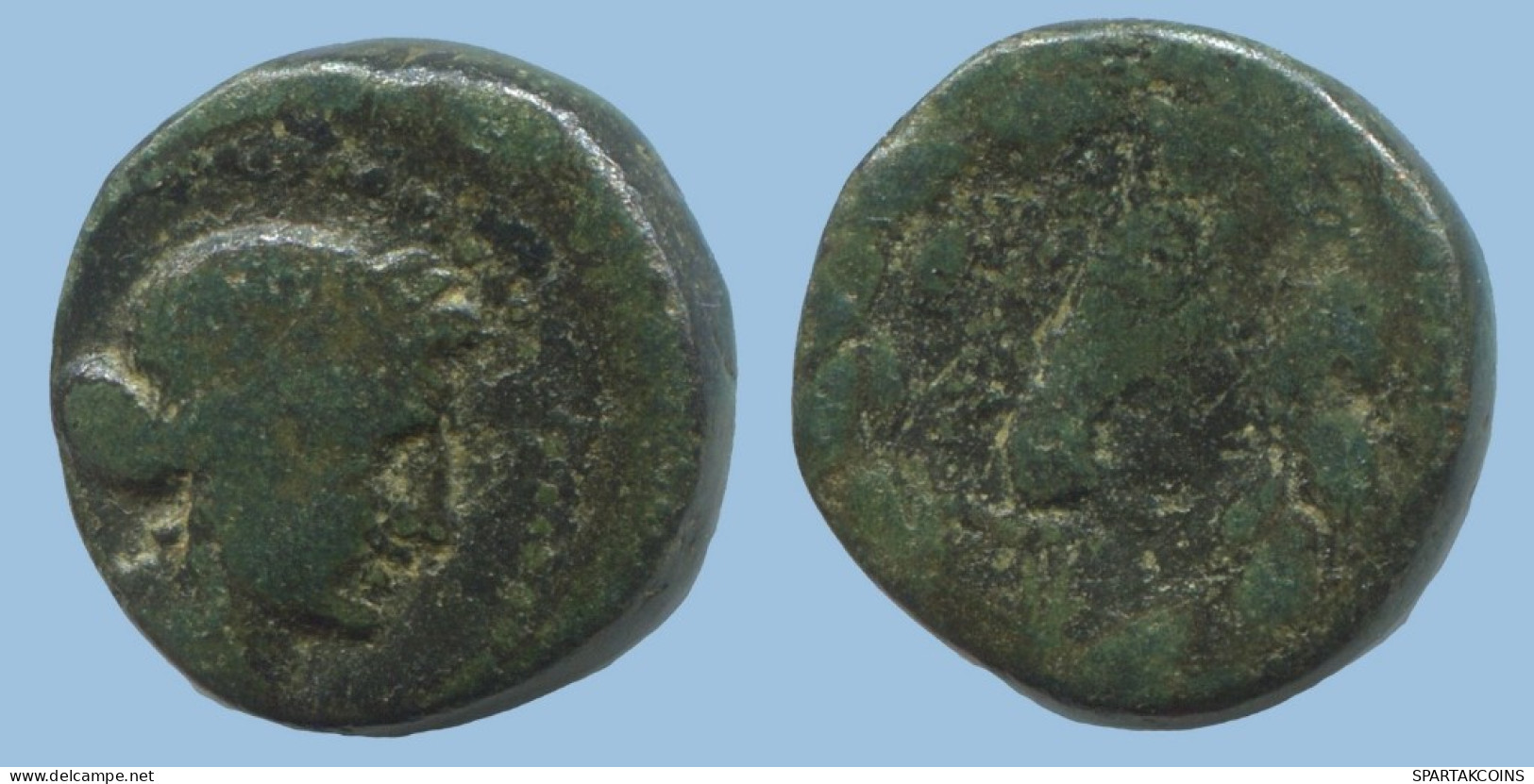AUTHENTIC ORIGINAL ANCIENT GREEK Coin 3.8g/15mm #AG091.12.U.A - Griechische Münzen