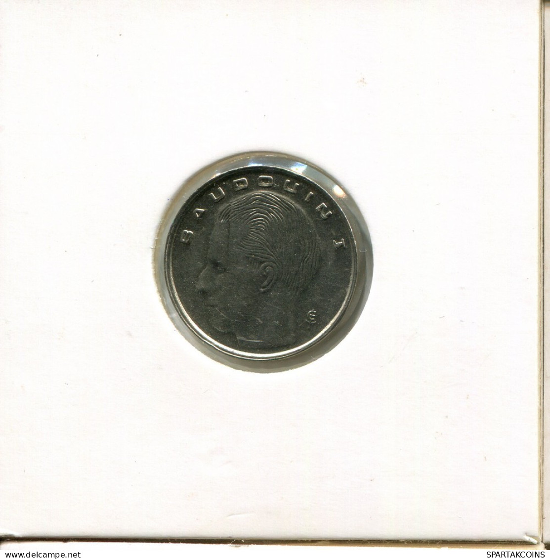 1 FRANC 1989 FRENCH Text BÉLGICA BELGIUM Moneda #AR420.E.A - 1 Franc