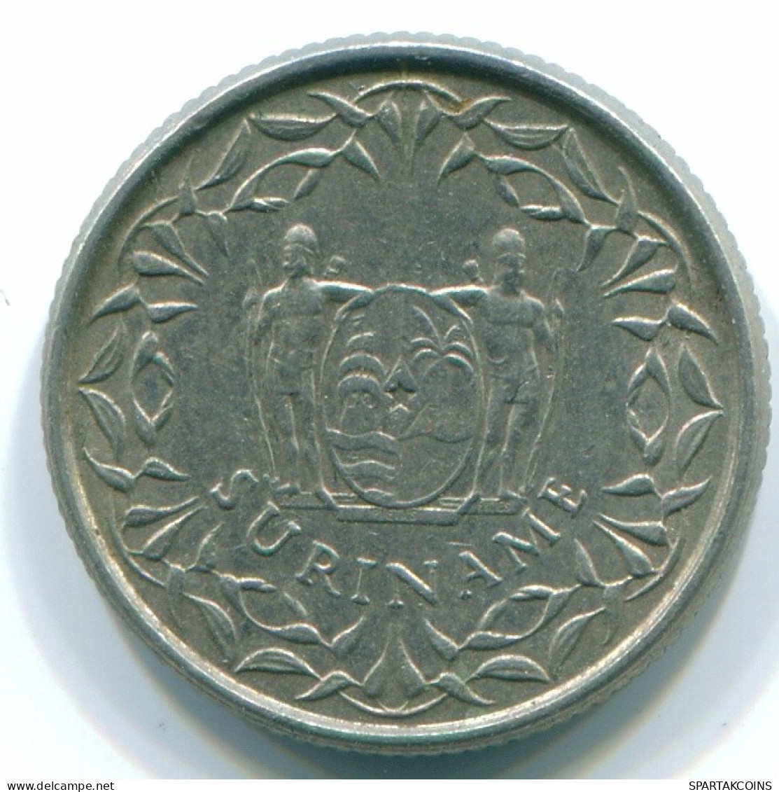 10 CENTS 1976 SURINAME Nickel Moneda #S13298.E.A - Surinam 1975 - ...