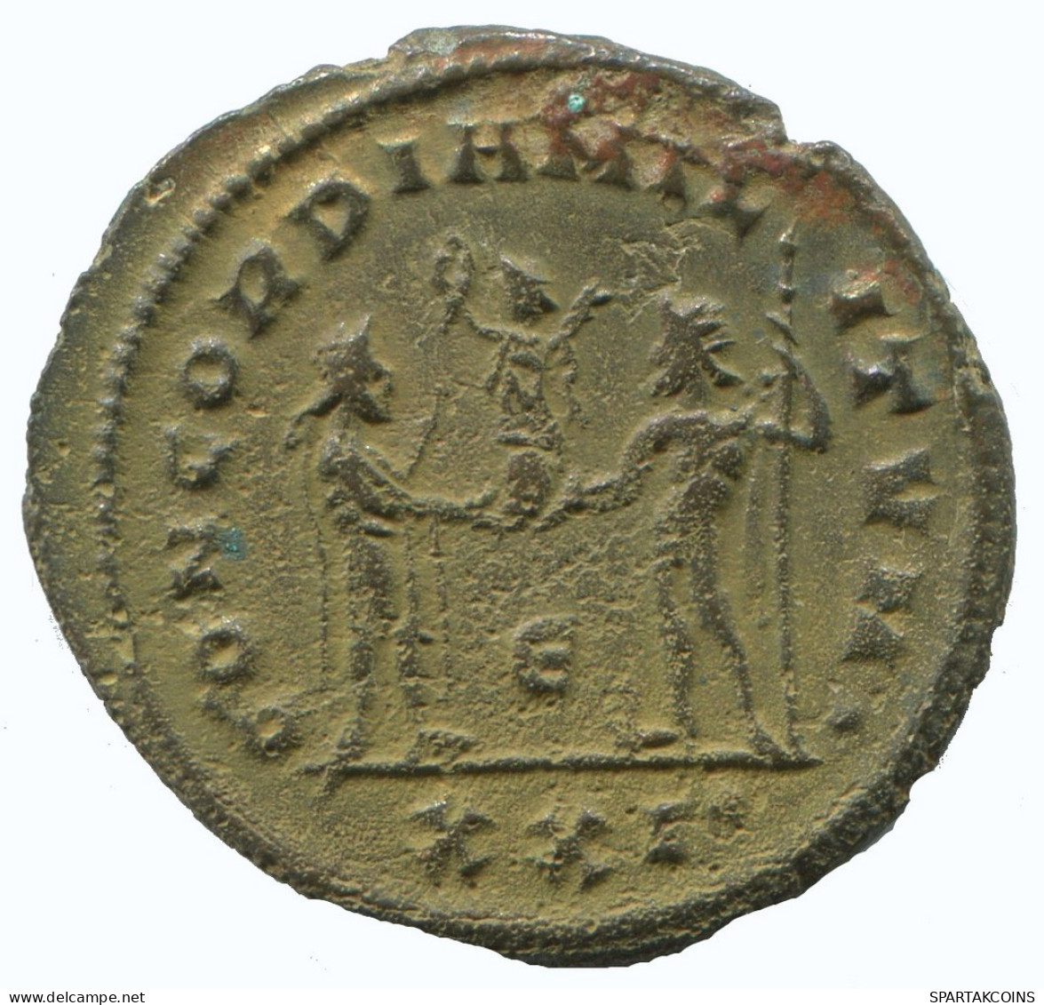 MAXIMIANUS ANTONINIANUS Antiochia ϵ/xxi 3.8g/23mm #NNN1951.18.U.A - The Tetrarchy (284 AD To 307 AD)