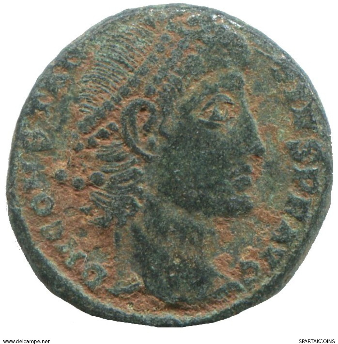 IMPEROR? ANTIOCH SMANS VOT XX MVLT XXX 2.1g/15mm ROMAN Coin #ANN1244.9.U.A - Other & Unclassified