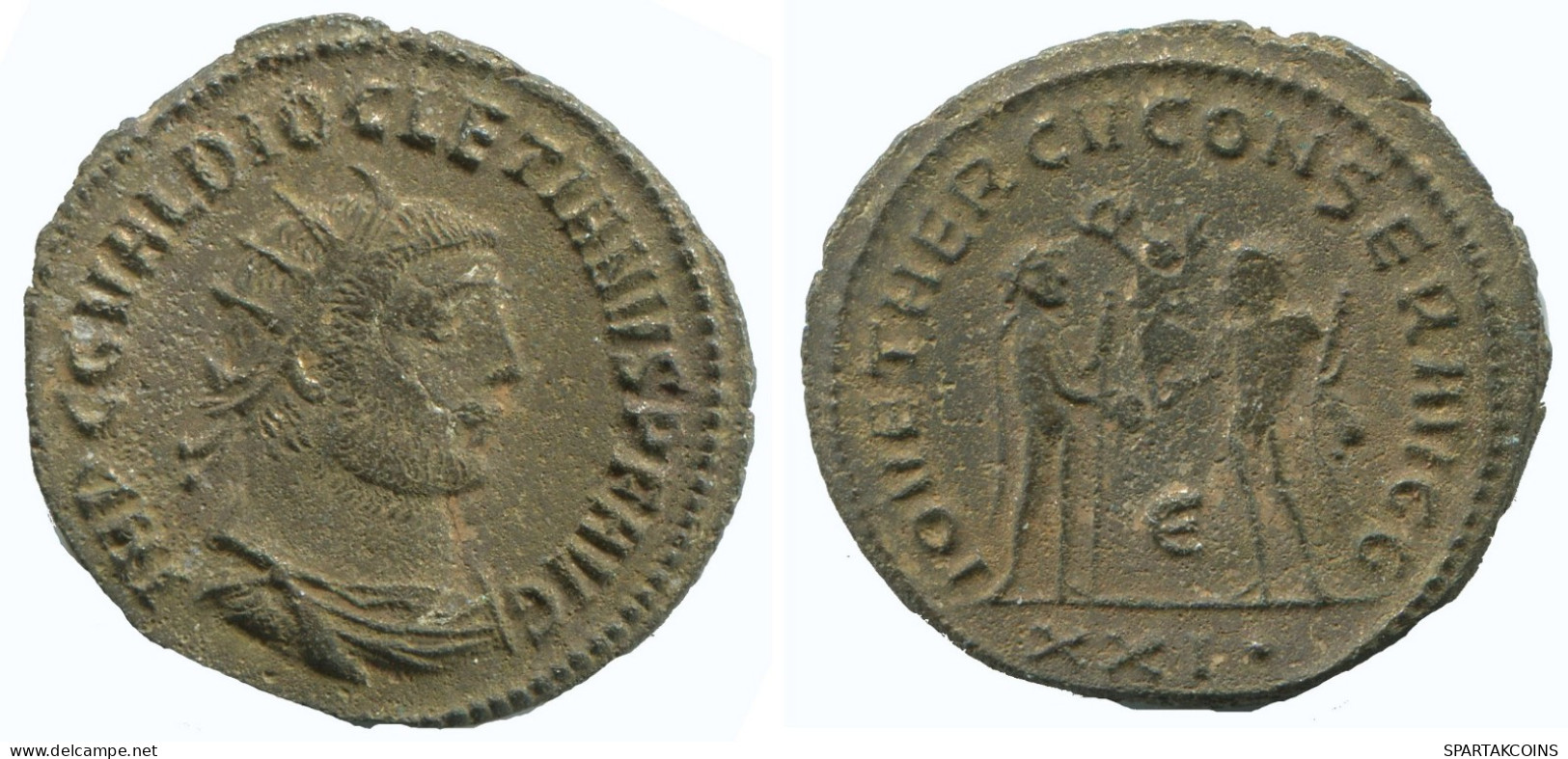 DIOCLETIAN ANTONINIANUS Lugdunum P AD81 Saeculi Per 3.5g/24mm #NNN1850.18.E.A - The Tetrarchy (284 AD Tot 307 AD)
