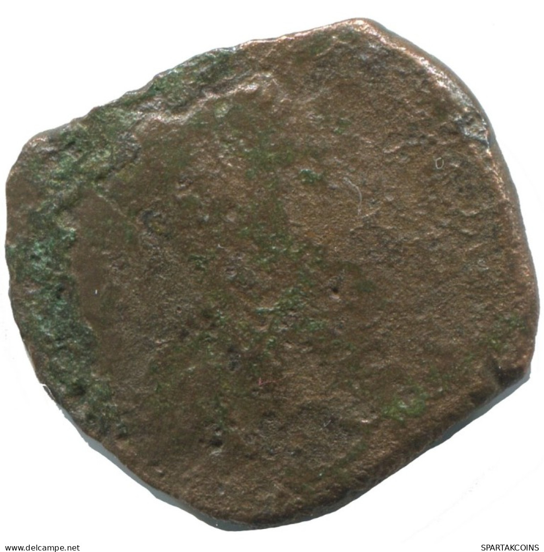 Auténtico Original Antiguo BYZANTINE IMPERIO Trachy Moneda 2.7g/20mm #AG699.4.E.A - Byzantinische Münzen