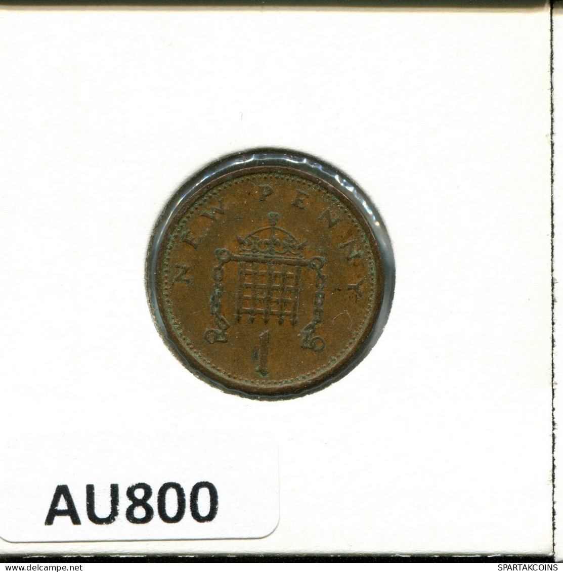 NEW PENNY 1973 UK GREAT BRITAIN Coin #AU800.U.A - 1 Penny & 1 New Penny