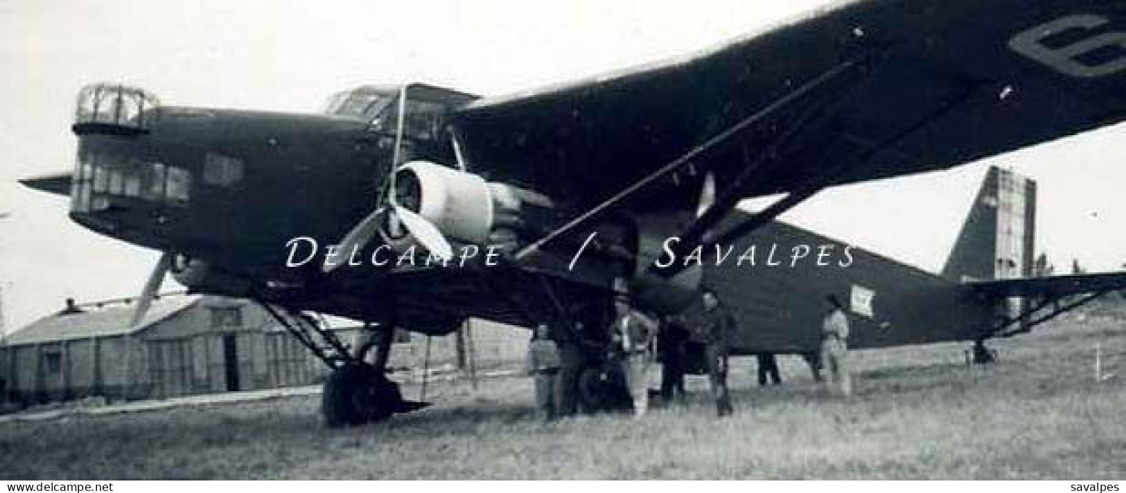 Aviation * Avion Farman F 222 (2) * Photo Originale 1939 - Luftfahrt