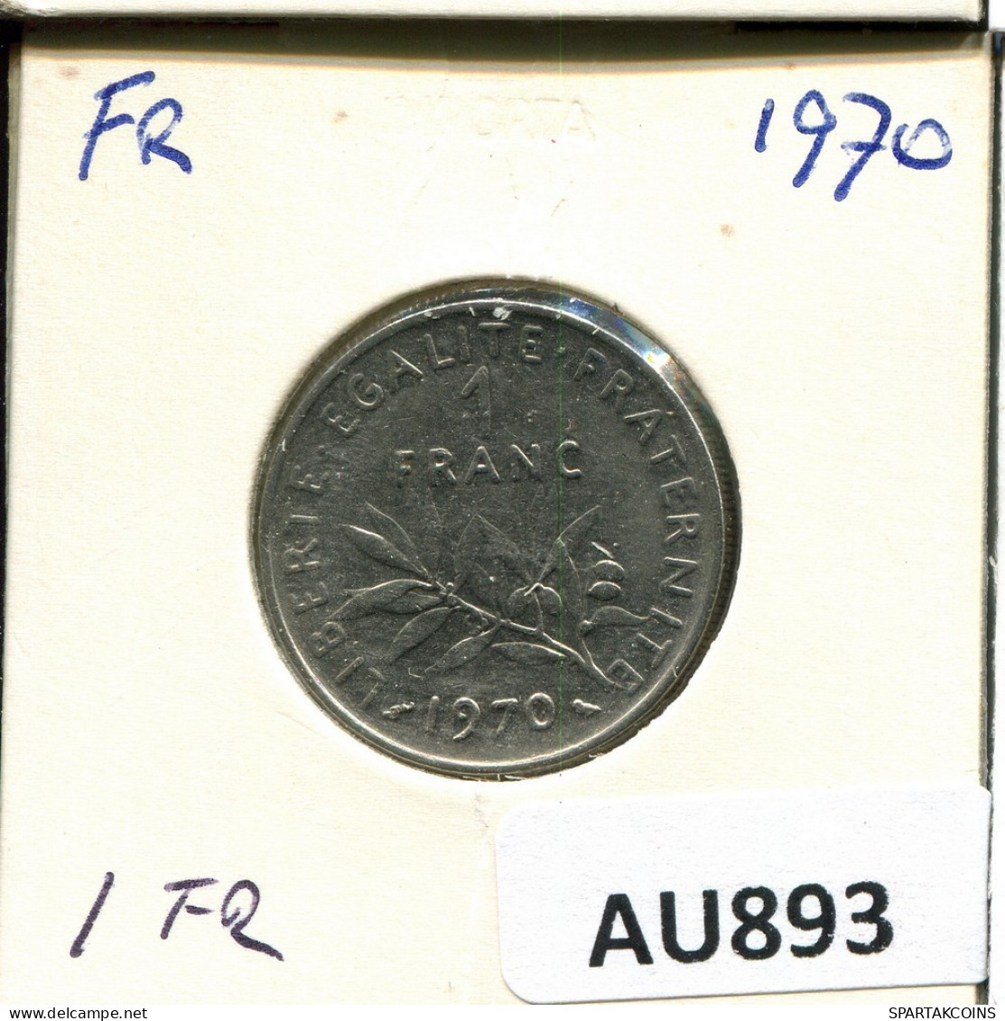1 FRANC 1970 FRANCE Pièce #AU893.F.A - 1 Franc