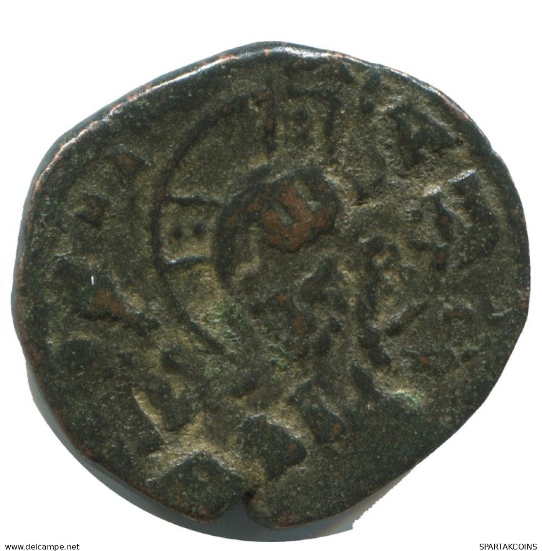 JESUS CHRIST ANONYMOUS FOLLIS Antique BYZANTIN Pièce 4.9g/24mm #AB343.9.F.A - Byzantinische Münzen