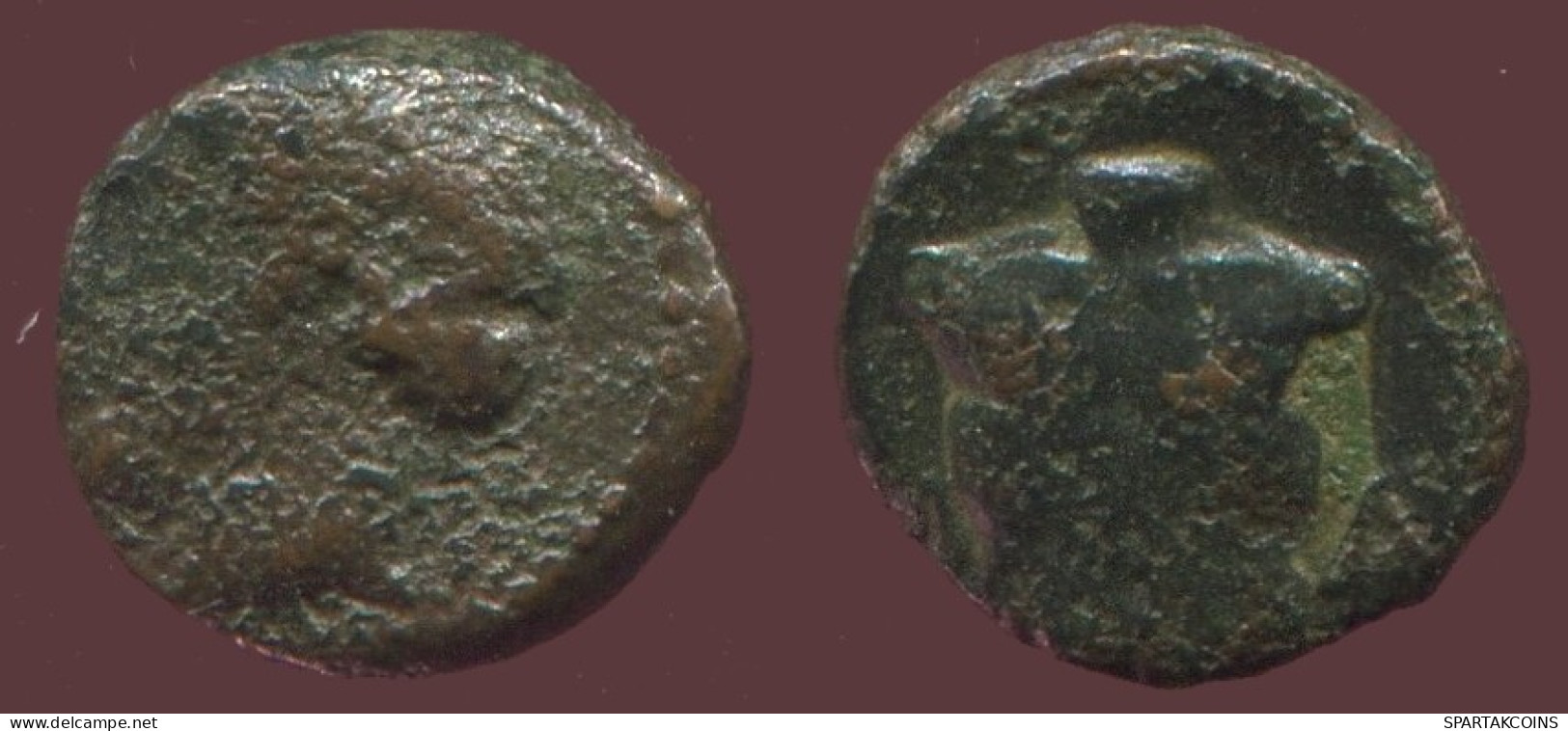Antique Authentique Original GREC Pièce 0.4g/7mm #ANT1612.9.F.A - Griechische Münzen