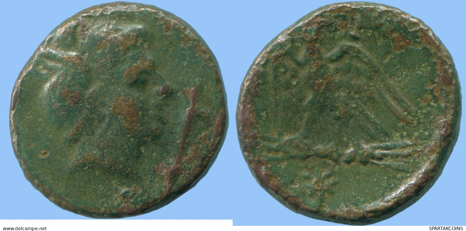 Antike Authentische Original GRIECHISCHE Münze EAGLE 4.92g/18.77mm #ANC13403.8.D.A - Griechische Münzen