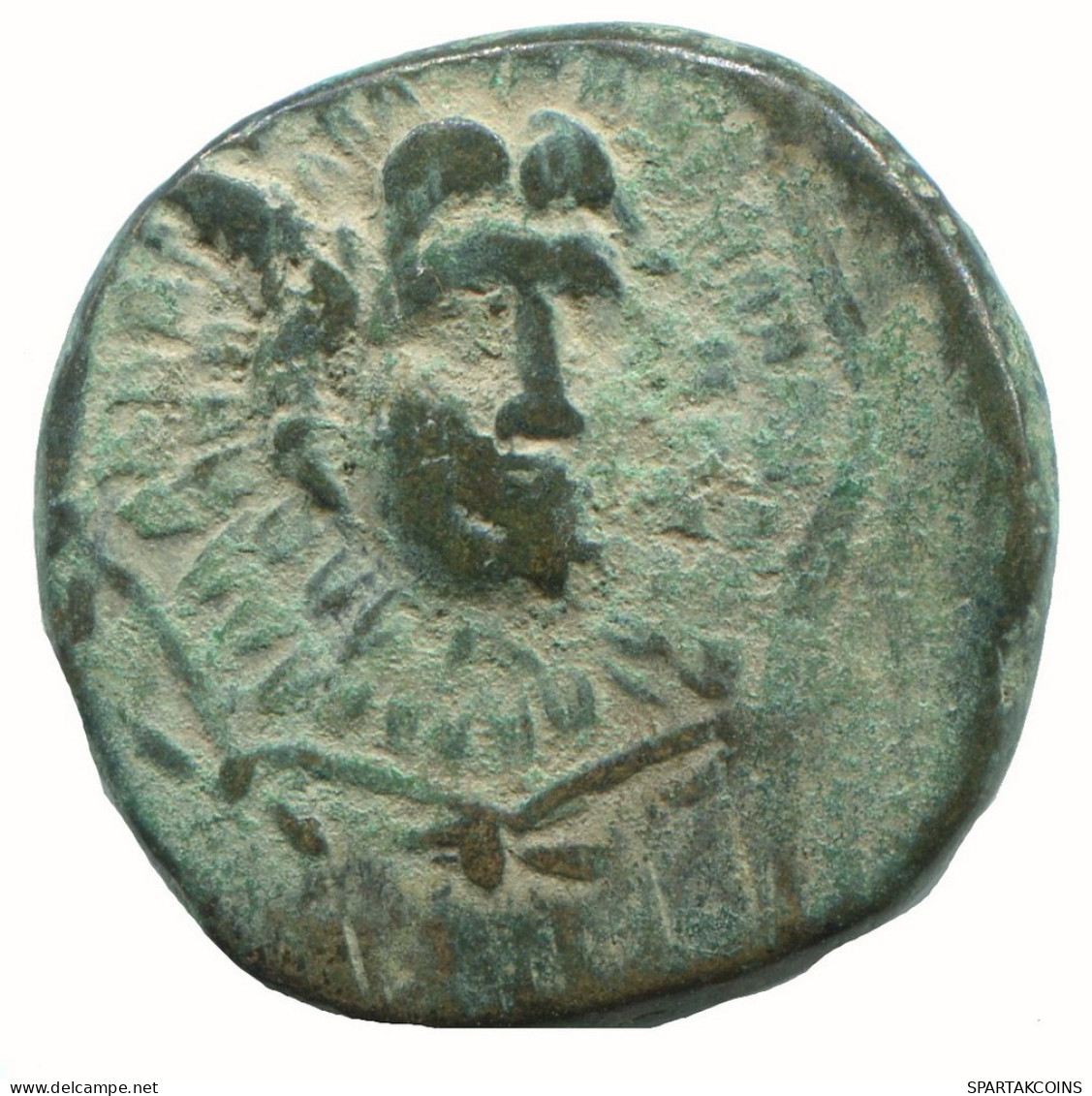 AMISOS PONTOS 100 BC Aegis With Facing Gorgon 7.8g/22mm #NNN1577.30.F.A - Grecques