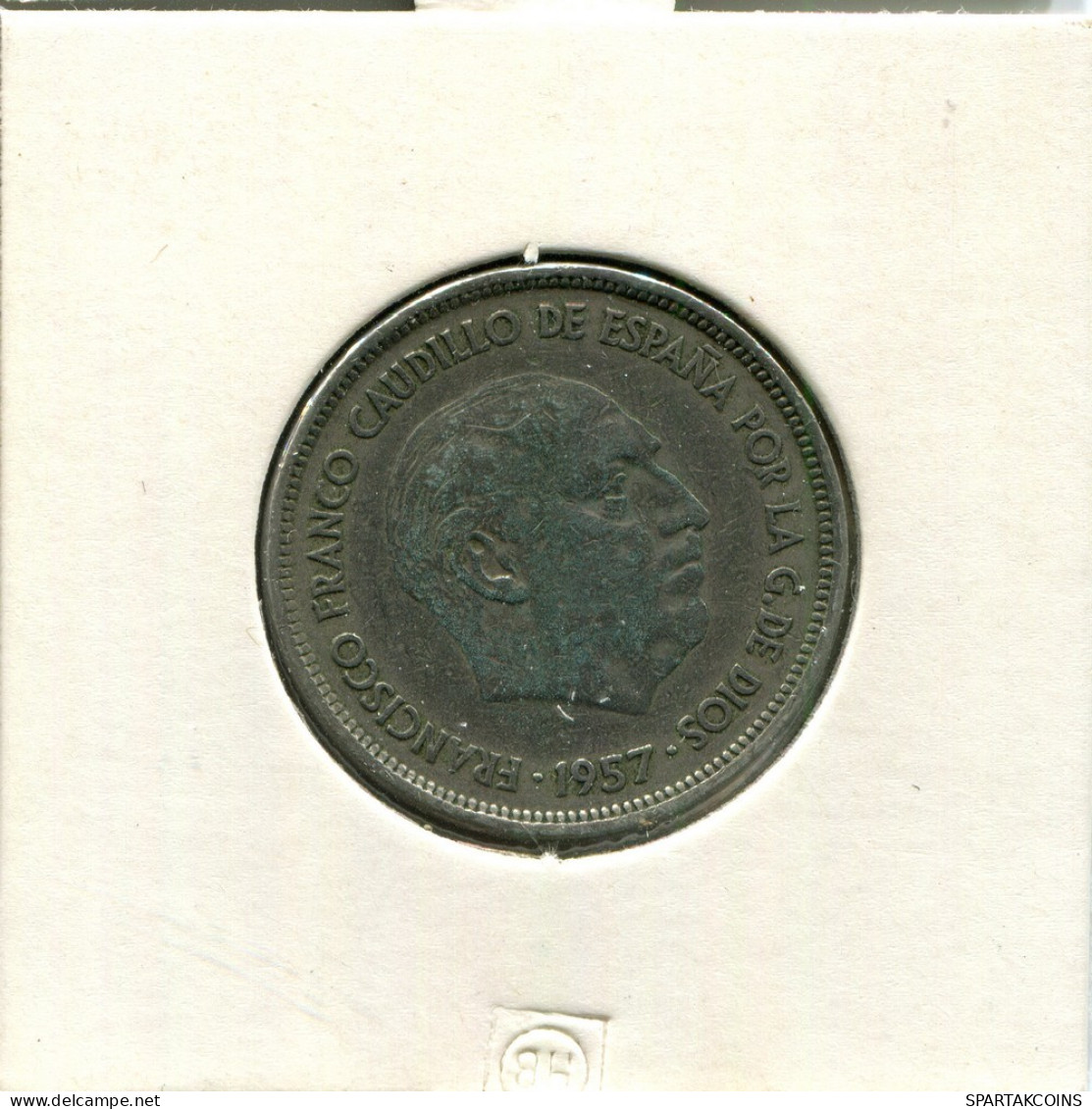 25 PESETAS 1958 SPAIN Coin #AT860.U.A - 25 Pesetas