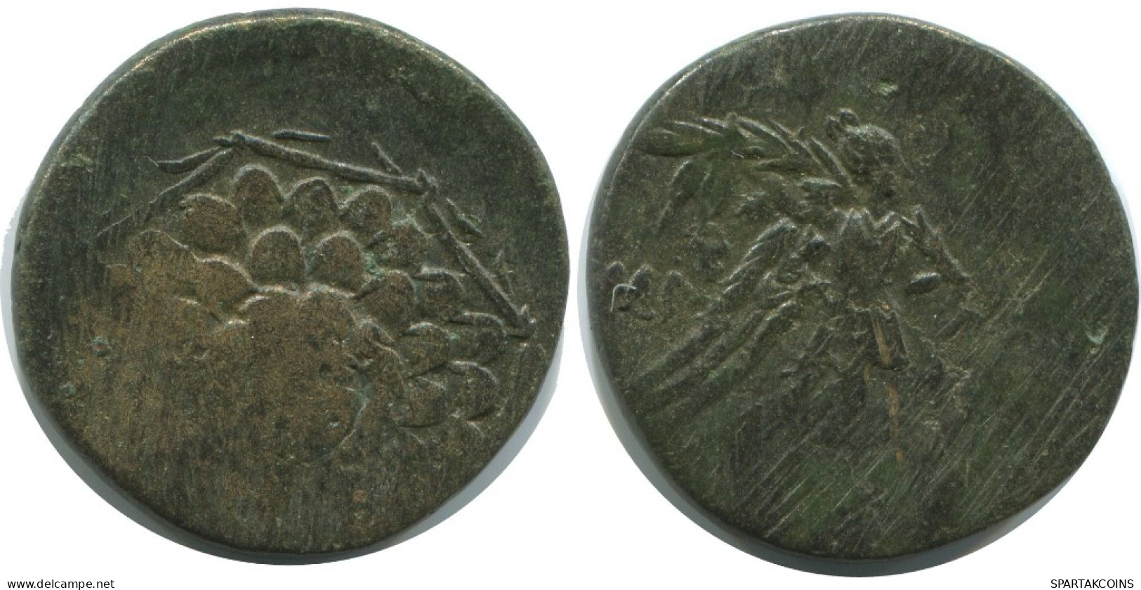 AMISOS PONTOS AEGIS WITH FACING GORGON Ancient GREEK Coin 7.1g/24mm #AF760.25.U.A - Greek