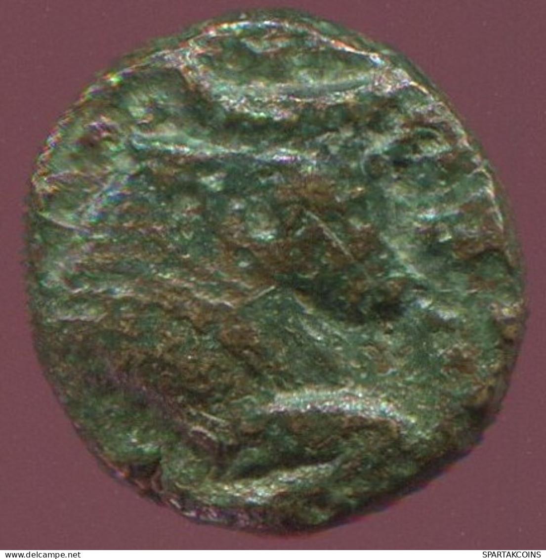 BULL Ancient Authentic Original GREEK Coin 1g/8mm #ANT1566.9.U.A - Griechische Münzen