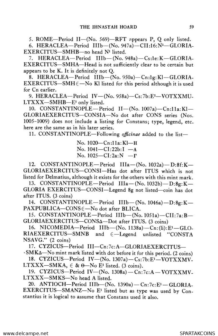 CONSTANS MINTED IN CONSTANTINOPLE FOUND IN IHNASYAH HOARD EGYPT #ANC11930.14.U.A