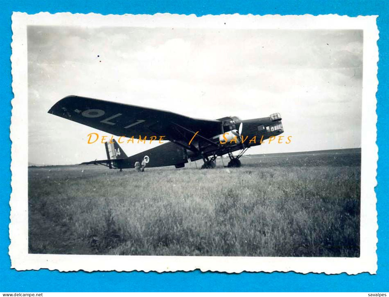 Aviation * Avion Farman F 222 (1) * Photo Originale 1939 - Aviation