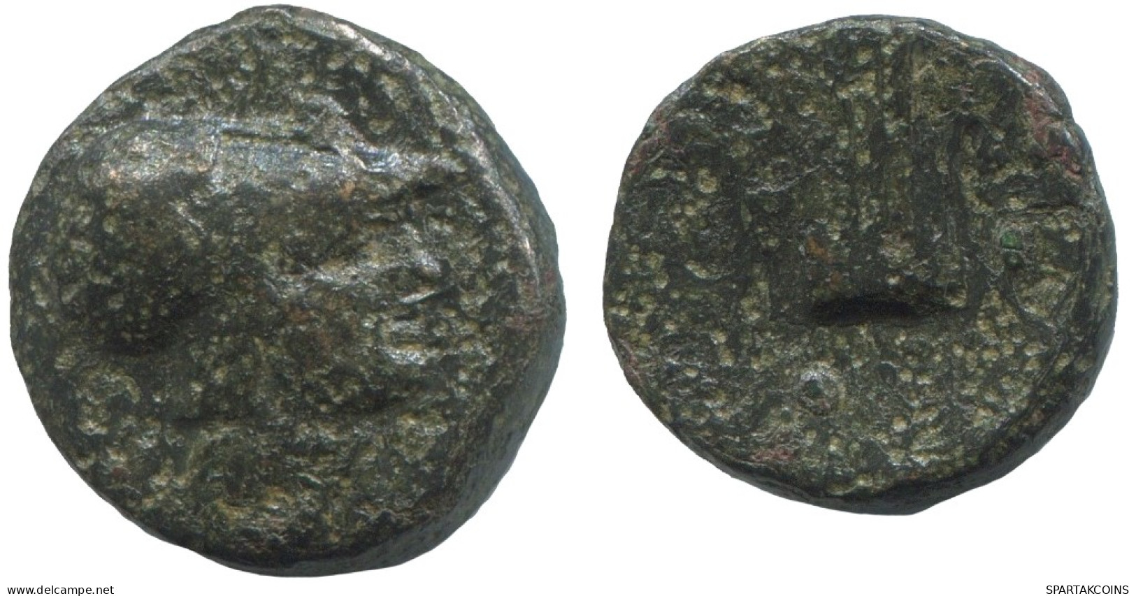 Antiguo Auténtico Original GRIEGO Moneda 4g/16mm #ANT2514.10.E.A - Griechische Münzen