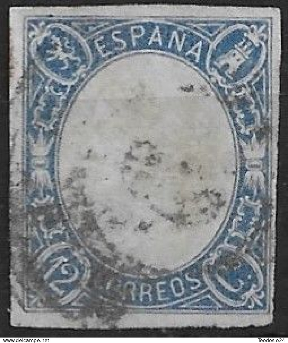 ESPAÑA 1865.-EDIFIL 70 - Used Stamps